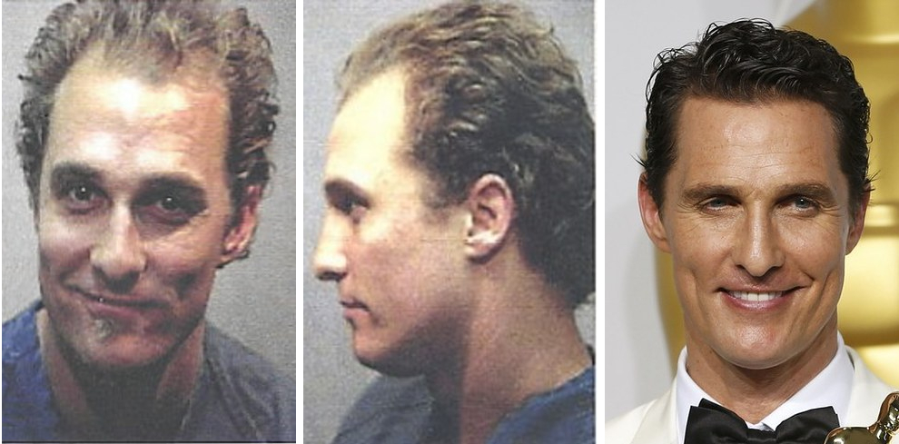 Matthew Mcconaughey Hair Before And After