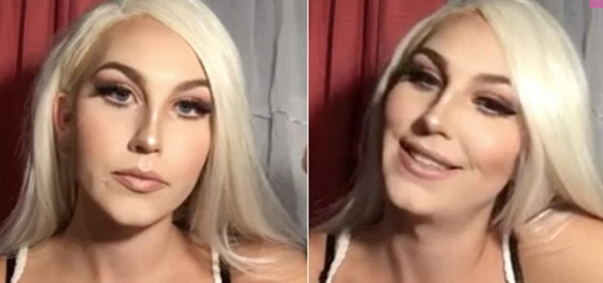 Amanda blonde post-op transsexual woman