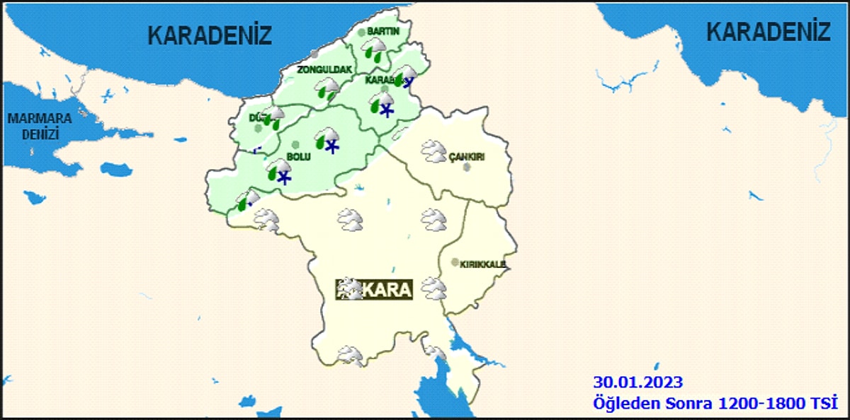 30 Ocak Pazartesi Hava Durumu Bugün Hava Nasıl Olacak Yağmur Kar