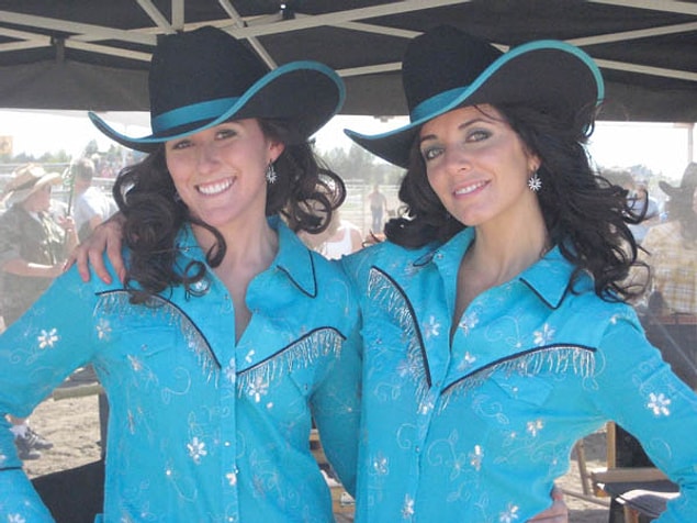 23. Michelle Morgan (Heartland) ve dublörü Kateri Cowley