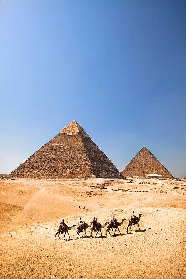 Piramitler, Mısır