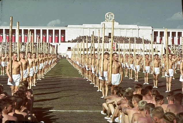 Съезд нацистов, Нюрнберг, 1938г.