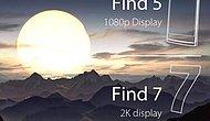 Oppo Find 7 2K'yı Destekleyecek!