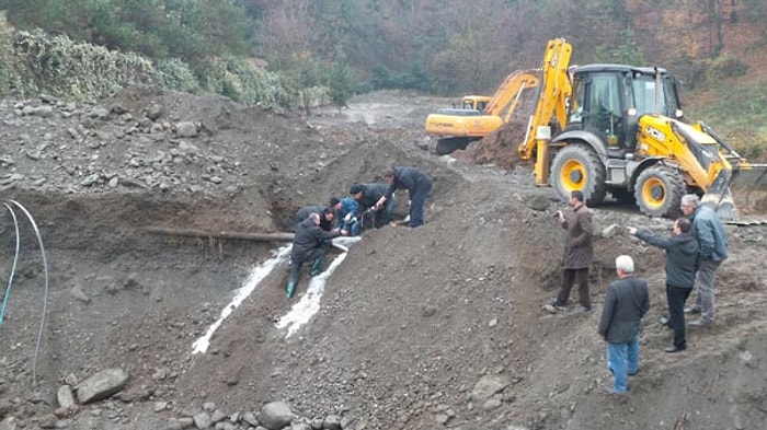 Sakarya'da NATO Petrol Boru Hattı Delindi