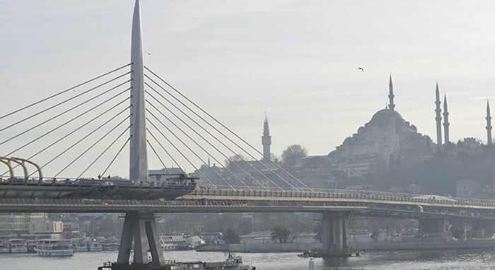 Haliç Metro Geçiş Köprüsü'nde Sona Yaklaşıldı