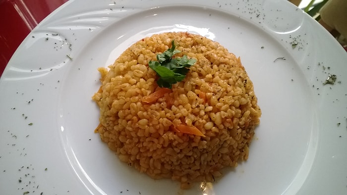 Sebzeli Bulgur Pilavı