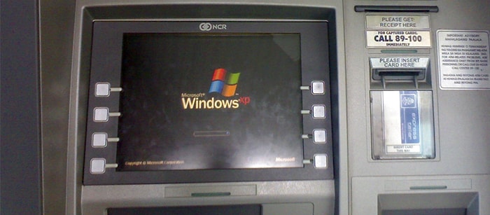 Dünya Çapındaki ATM'lerin Yüzde 95′i Windows XP Kullanıyor