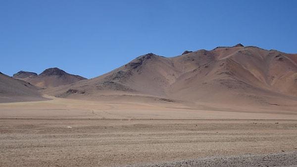 13. En Kurak Yer - Atacama Çölü, Şili