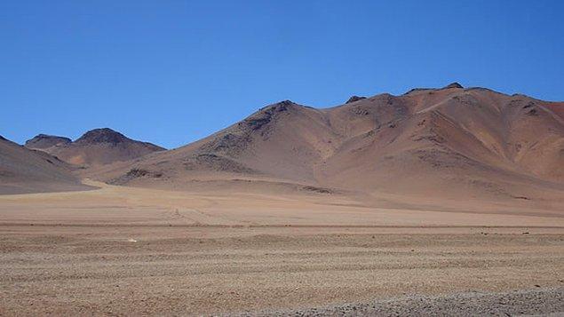 13. En Kurak Yer - Atacama Çölü, Şili