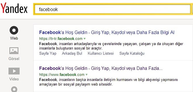 Yandex, Sosyal Medya Devi Facebook İle Gücüne Güç Katacak