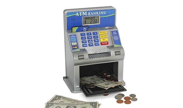 Oyuncak ATM ve Para sayma makinesi