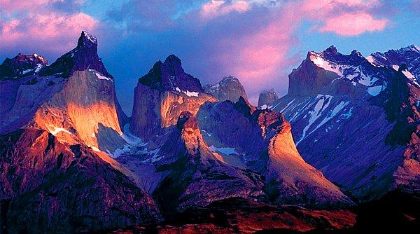 74. Torres del Paine, Şili