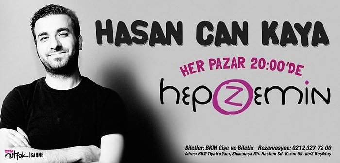 Stand Up'ın Yeni Yüzü Hasan Can Kaya Sahnede