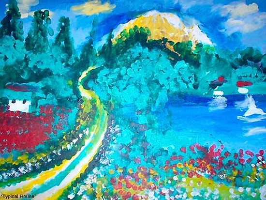 Görmez ressam Eşref Armağan: Benim kafamda görüntü olarak hiçbir renk yok…