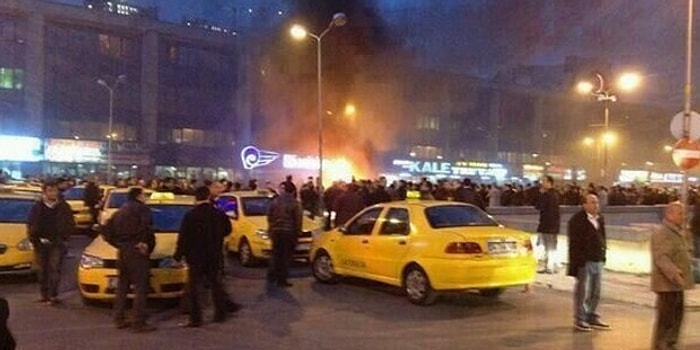 Otogardaki Eylem Gerginliği Bomba Paniği İle Son Buldu