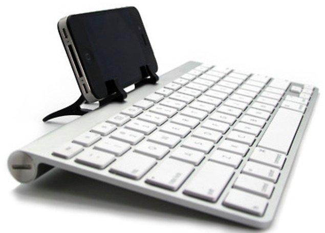 7. Her tür Bluetooth klavye ile telefonunuzu ya da iPadinizi kullanabilirsiniz