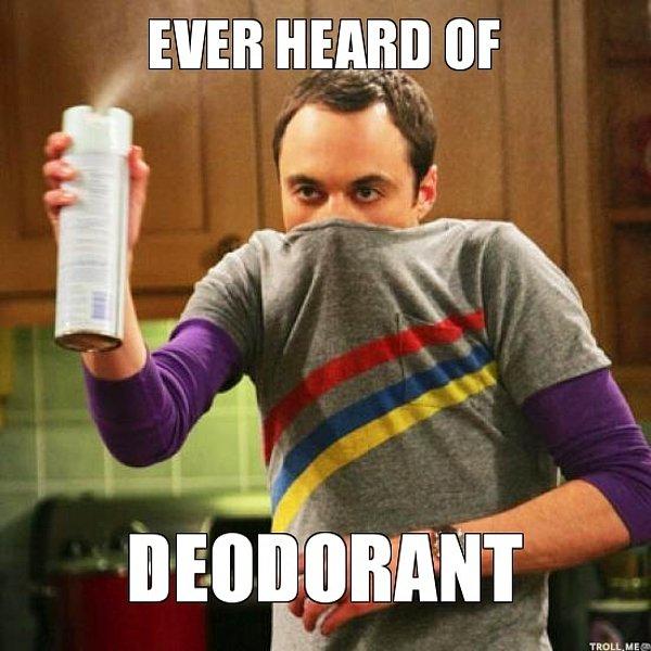 3. Deodorant