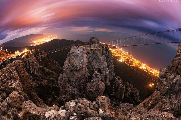 13. Ai-Petry Dağı (Gece) - Kırım, Ukrayna
