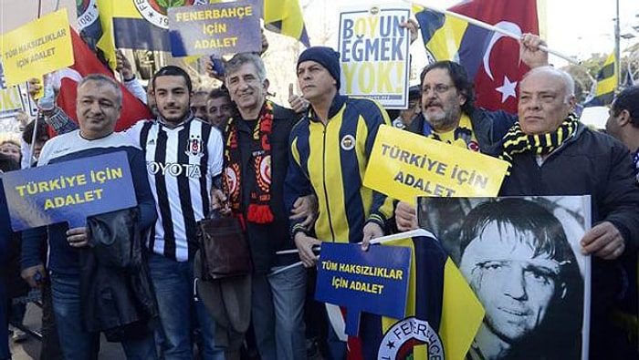 Fenerbahçeliler Kadıköy'de Yürüdü