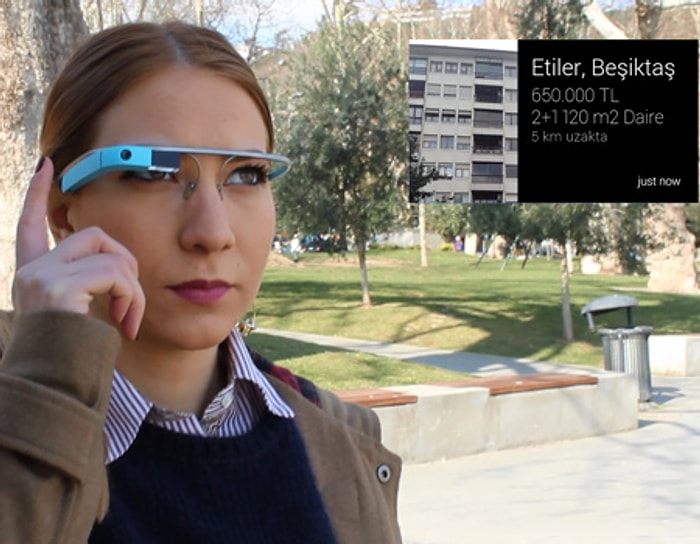 Türkiye'nin Google Glass'a Özel İlk Emlak Uygulaması