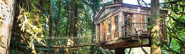 12. Treehouse Point Otel, Seattle