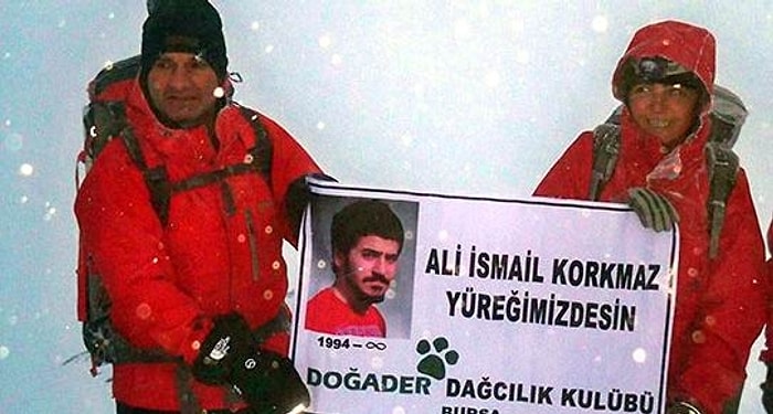 Ali İsmail Korkmaz İçin Erciyes Dağı'nın Zirvesine...