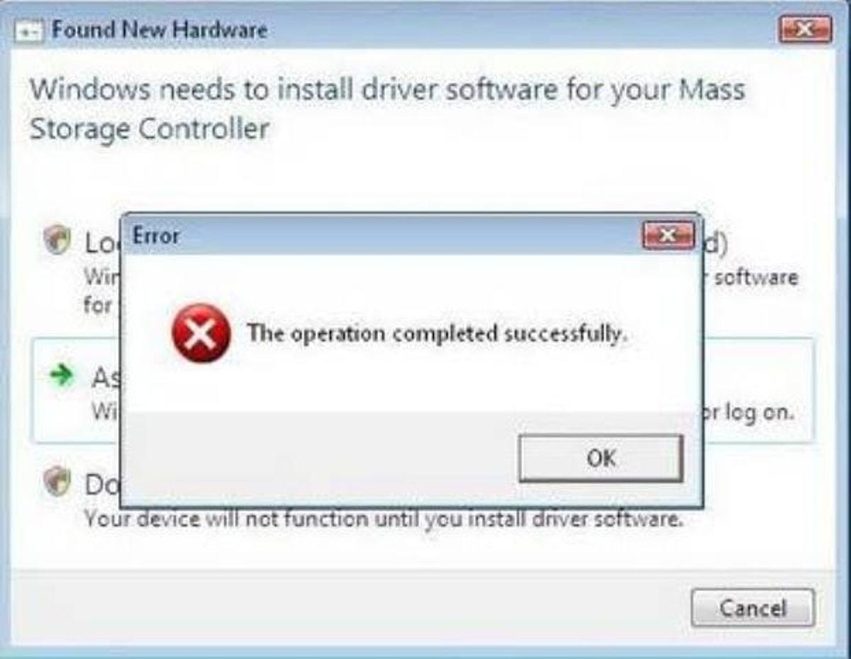 Operation successfully completed. Error XP. Windows Error. Windows XP Error. Funny Errors Windows.