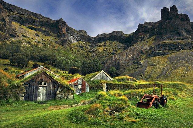 24-İzlanda, Nupstadur Köyü