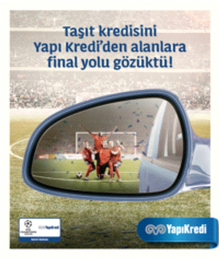 Yapı Kredi'den Bireysel Taşıt Kredisi Kullananlar Şampiyonlar Ligi Finaline Gidiyor