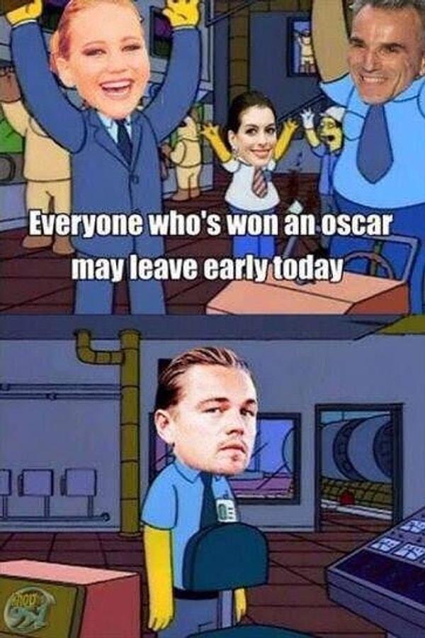 Oscar'ı olan eve erken gidebilir...