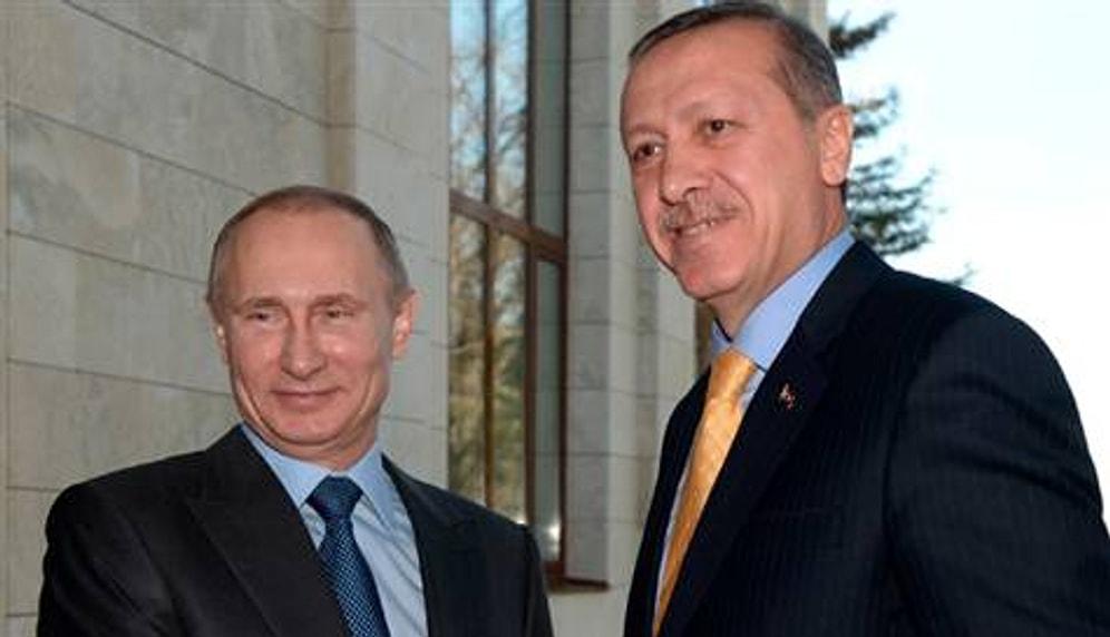 Erdoğan ile Putin Kırım'ı Görüştü