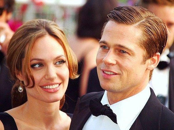 Angelina Jolie'yle Brad Pitt