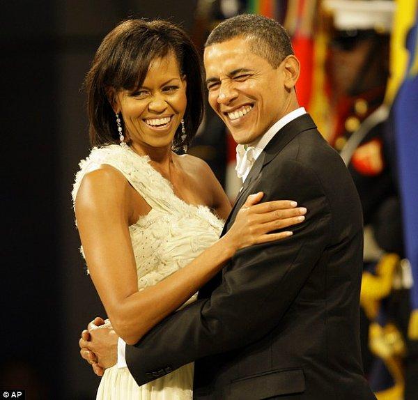 Barack Obama'yla Michelle Obama