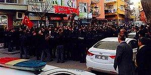Aksaray'da 5 Bin Kişilik HDP Protestosunda Olaylar