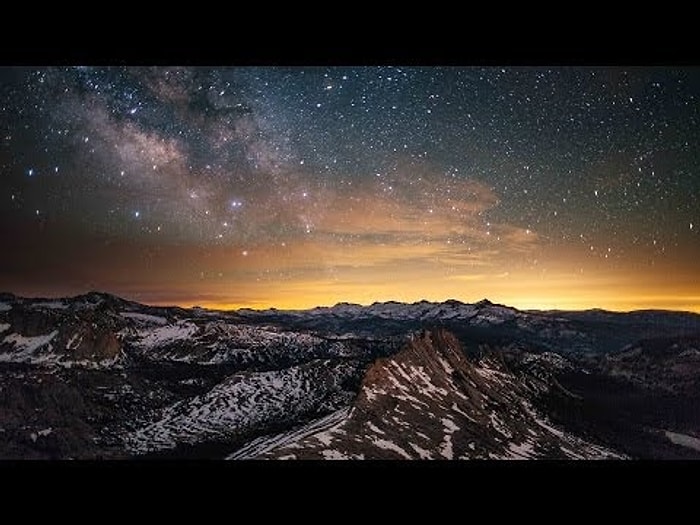 Yosemite Ulusal Parkı'nın Nefes Kesen TimeLapse Görüntüleri