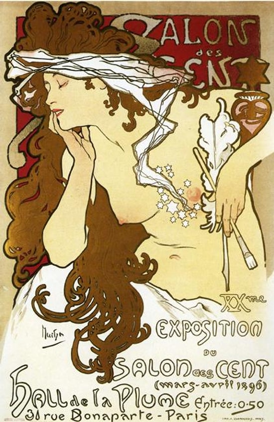 Alphonse Mucha'nın 15 Muhteşem Çizimi