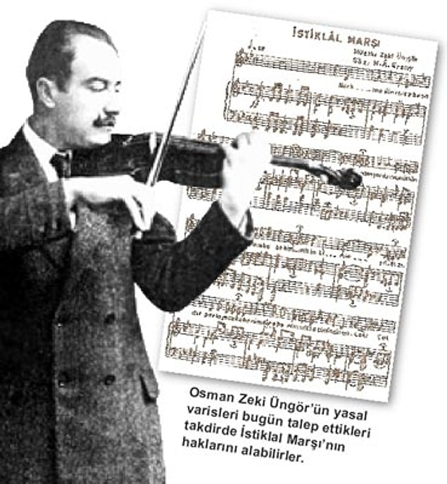 11. Osman Zeki Üngör'ün bestesi kaçıncı oldu?