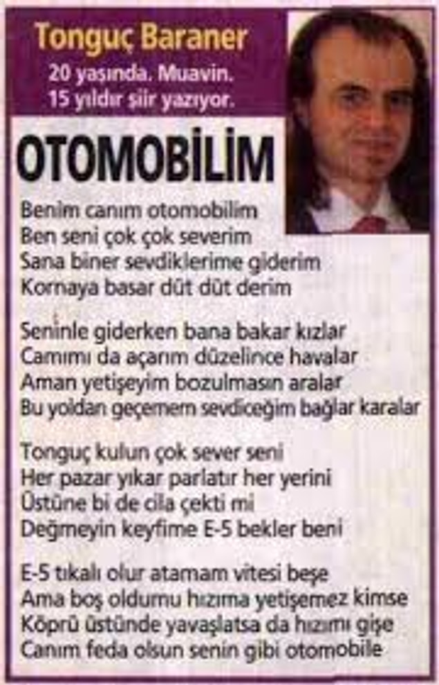 4. ŞİİR YAZMAK ZORUNDASINIZ.