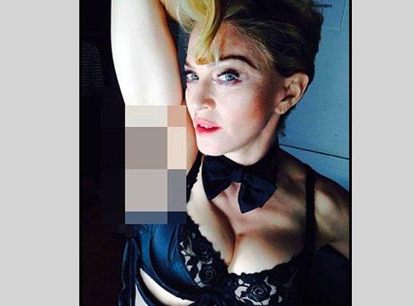 Madonna'dan mide bulandıran paylaşım..