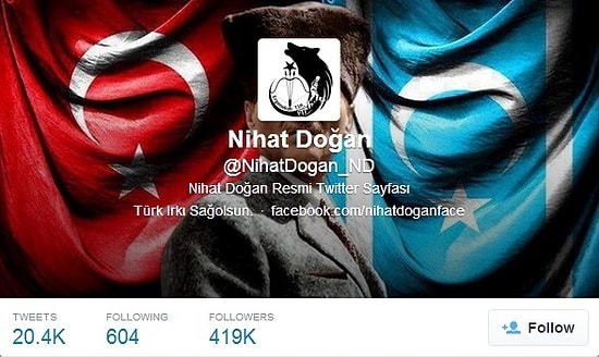 Nihat Doğan’ın Twitter Hesabı Hacklendi