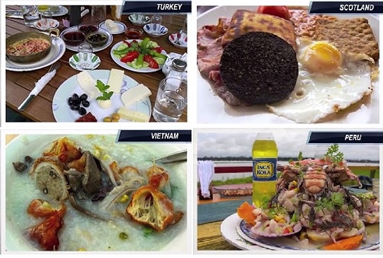 Dünya Kahvaltıda Ne Yiyor?