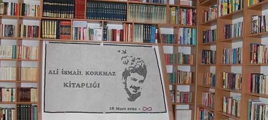 İzmir'de Ali İsmail Korkmaz Kitaplığı Açıldı