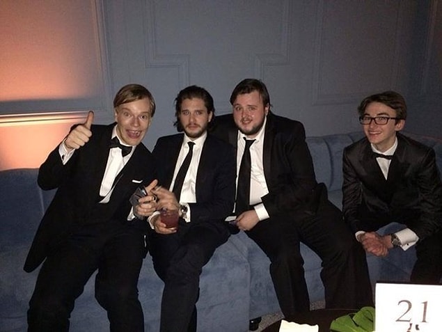 Greyjoy, Jon Snow, Sam, ve Bran