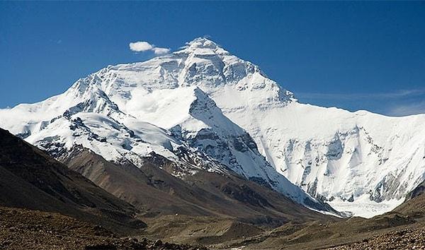 21. En yüksek dağ - Everest Dağı