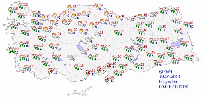 Meteoroloji'den Kuvvetli Yağış Uyarısı