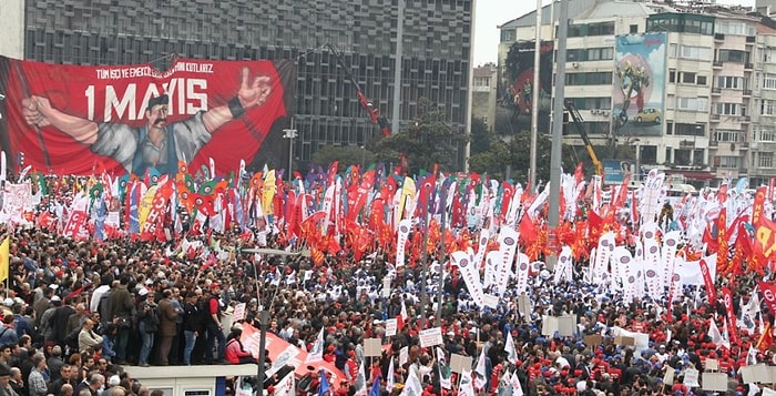 DİSK, KESK, TMMOB, TTB: '1 Mayıs’da Taksim’deyiz'