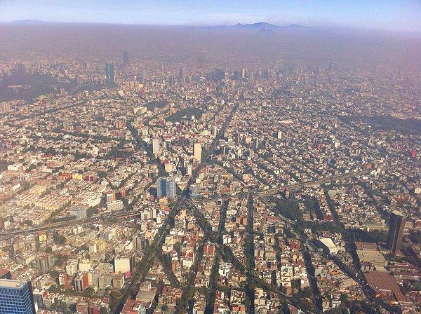 9. Mexico City, Meksika