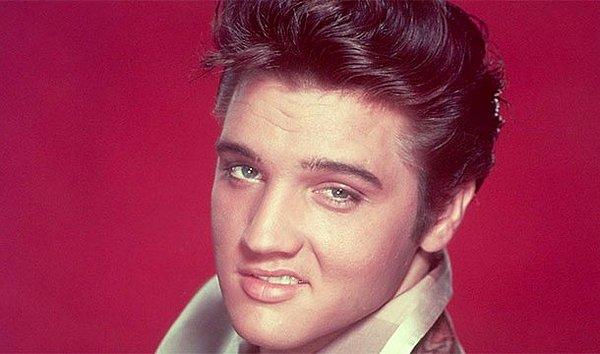 10. Elvis, doğal bir sarışındı