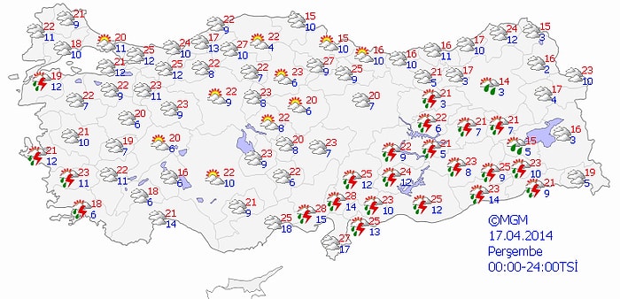 Bugün Hava Nasıl Olacak?