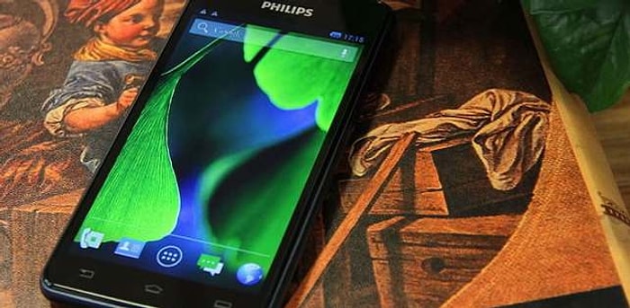 Philips İki Ay Bekleme Süreli Akıllı Telefonunu Satışa Sundu